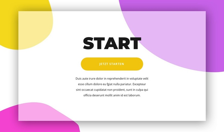 Klicken Sie auf Start WordPress-Theme