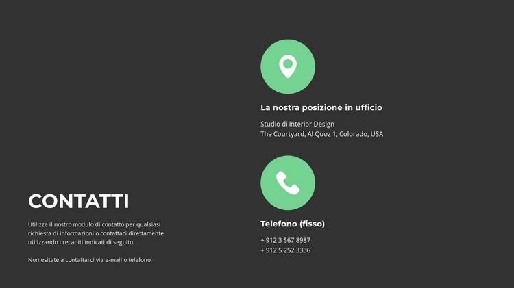 Siamo felici di collaborare Modello HTML
