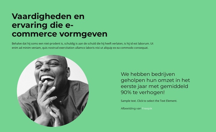 Snel overleg Website sjabloon