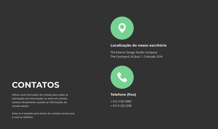 Estamos felizes em cooperar Modelo