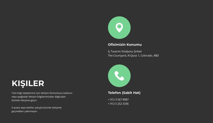 İşbirliği yapmaktan mutluluk duyuyoruz Web Sitesi Şablonu