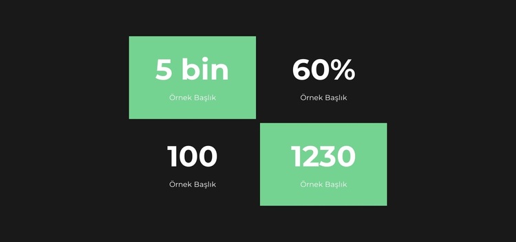 Hızlı sayımlar WordPress Teması