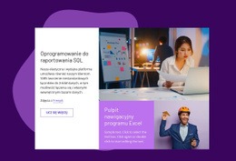 Oprogramowanie Do Raportowania SQL - Szablony Makiet
