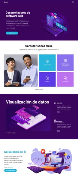 Las soluciones mejoran la productividad Plantillas de una página