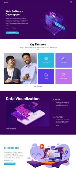 Solutions Improve Productivity Html5 Template