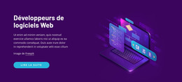 Développeurs De Logiciels Web - Modèle De Page HTML