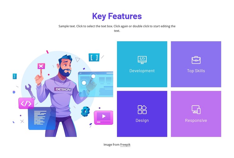 We create innovative products CSS Template