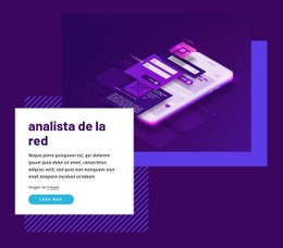 Menú CSS Para Analista De La Red