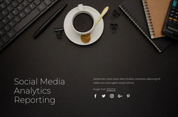 Social Media Analytics Reporting Google Fonts