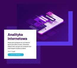 Analityka Internetowa - Darmowy Szablon Strony Internetowej