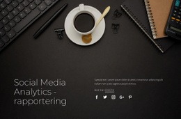 Analyserapporter För Sociala Medier - Enkel Webbplatsmall
