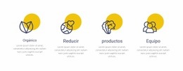 Productos Orgánicos: Página De Destino Adaptable