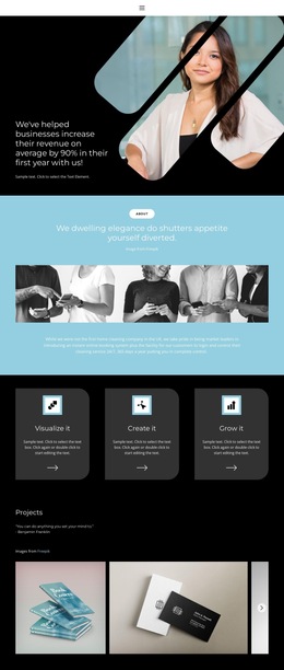 Financial Analysis - HTML Page Template
