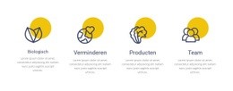 Organische Producten - HTML Designer