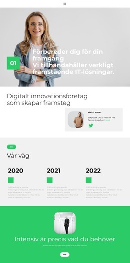 Finansiella Tjänster Inklusive - Webbplatsdesign