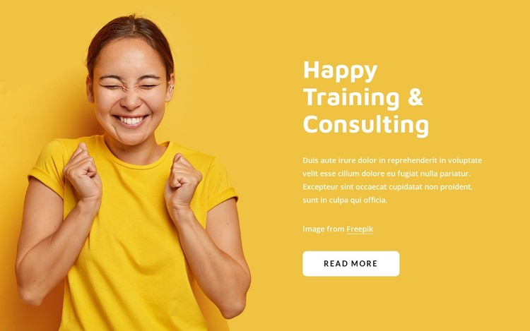 Live happy coaching CSS Template