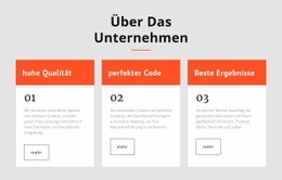 Website-Modell Für 3 Zellen Mit Gruppen