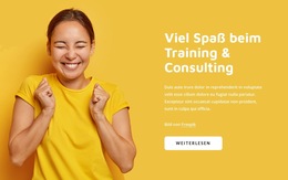 Lebe Glückliches Coaching – Vorlage Zum Hinzufügen Von Elementen Zur Seite