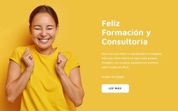 Plantilla En Línea Gratuita Para Vive Feliz Entrenando