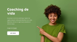 Coaching De Vida En Línea: Plantilla De Sitio Web Sencilla