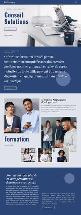 Formation Et Développement Professionnel - Créateur De Site Web Simple