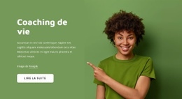 Coaching De Vie En Ligne - Maquette De Site Web À Télécharger Gratuitement