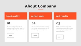The Best HTML5 Template For 3 Cells With Groups