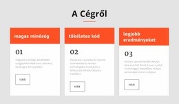 3 Cella Csoportokkal - HTML-Sablon Letöltése