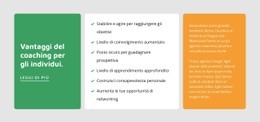 Coaching Per Gli Individui - Creazione Di Siti Web Gratuita