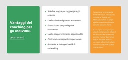 Coaching Per Gli Individui - Tema WordPress