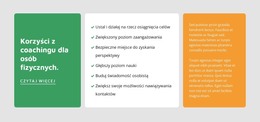 Coaching Dla Osób Indywidualnych – Szablon HTML5