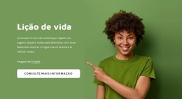 Coaching De Vida Online - Maquete De Site Para Download Gratuito