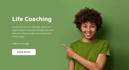 Online Life Coaching - Website Templates