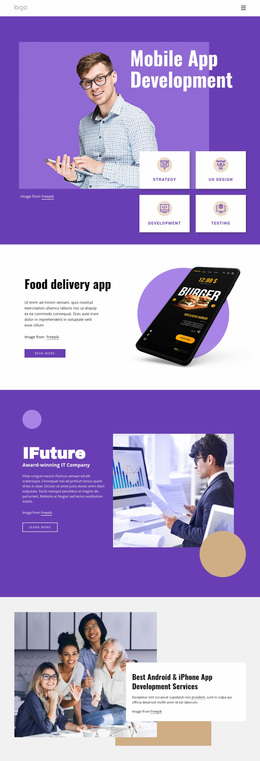 Quality App Development - Responsive Website Design