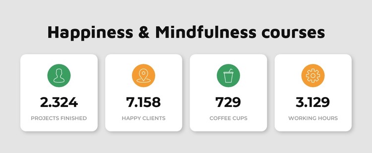 Happiness courses WordPress Theme
