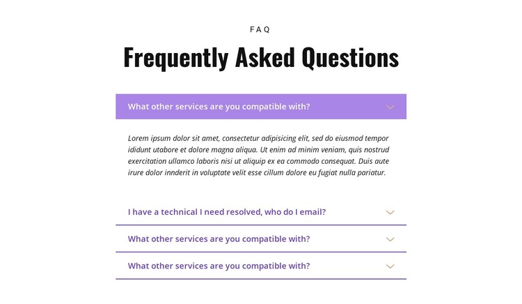 Asking the right questions CSS Template