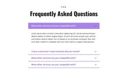 Asking the right questions - Html Code Example by Nicepage