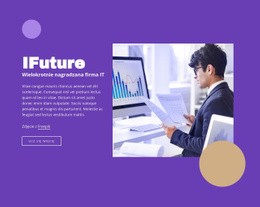 Nagradzana Firma IT - Jednostronicowy Szablon Witryny Internetowej