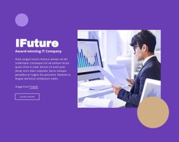 Award Winning IT Firm - Responsive Web Page Design