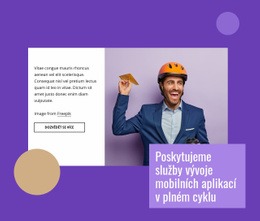 Kompletní Vývoj Mobilních Aplikací – Šablona Webu