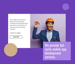 Template Demo For Full Cycle Mobile App Development