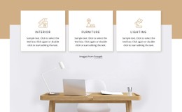 Home Office Interior Premium Css Templates