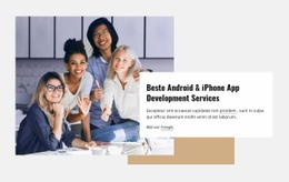 Plattformübergreifende Entwicklung - Ultimative Landingpage