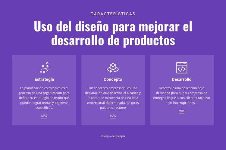 Soluciones móviles para empresas Maqueta de sitio web