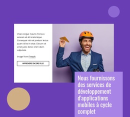 Développement D'Applications Mobiles À Cycle Complet - Conception De Sites Web Réactifs