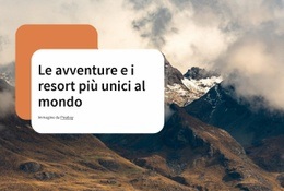 Avventura Indimenticabile - Pagina Di Destinazione Semplice