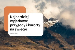 Niezapomniana Przygoda - Narzędzie Do Tworzenia Witryn Funkcjonalnych