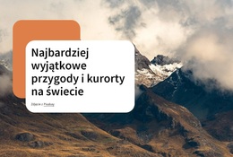 Niezapomniana Przygoda - Responsywny Motyw WordPress