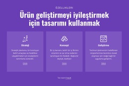 İşletmeler Için Mobil Çözümler - Ücretsiz HTML5 Şablonu