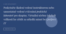 Text A Tlačítko S Tvarem – Návrh Webových Stránek